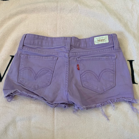 Levi's Pants - ❣️Levi’s rare Purple jean shorts